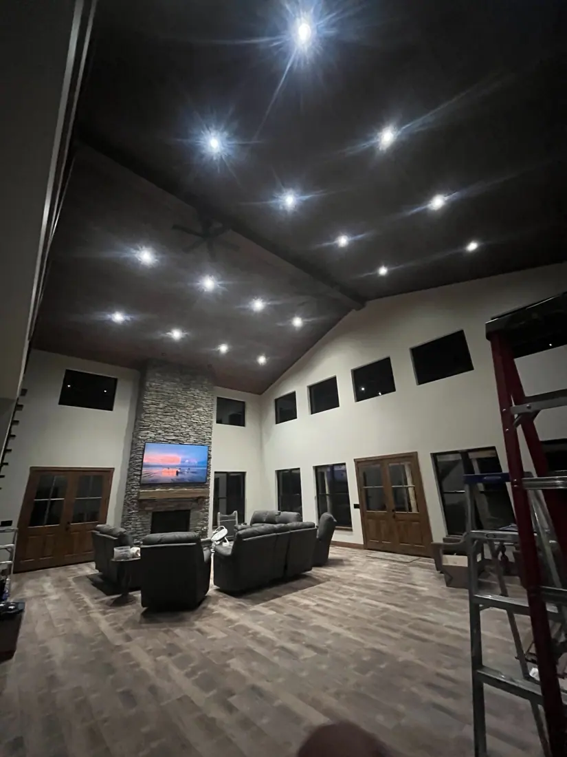 Great Room Recessed Lighting