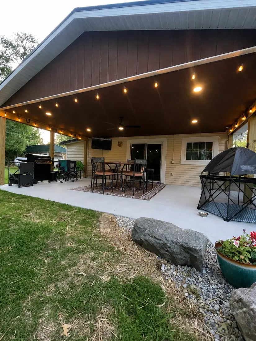 Covered Patio Lighting